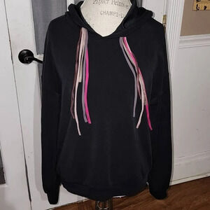 Lanston Sport‎ X Peloton Womens Black Hoodie Medium